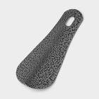 Ложка для обуви металлическая, 10×4 см, покрытие антик серебро - Фото 3