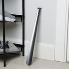 Ложка для обуви Доляна, с крючком, 42×4 см, покрытие антик серебро - Фото 1