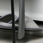 Ложка-рожок для обуви с крючком, 56,5×4,5 см, металл, цвет МИКС - фото 8347098