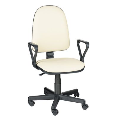 Кресло оператора «Престиж Самба», искусственная кожа, бежевый