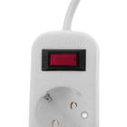 Сетевой фильтр Smartbuy, 5 розеток, 5 м, 10 А, 2200 Вт, с з/к, белый - Фото 2