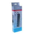 Сетевой фильтр Smartbuy One, 5 розеток, 5 м, 10 А, 2200 Вт, с з/к, черный - Фото 3