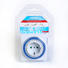 Таймер розеточный механический Smartbuy, 3500 Вт, 96 включений/выключений в сутки, интервал 15 минут - Фото 3