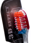 Зубная щетка  ЛенПластПолимер 3 Д трехкомпонентная ручка , разнонаправленная щетина - Фото 6