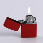 Зажигалка «Классика», красный, кремний, бензин - Фото 2
