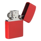 Зажигалка бензиновая «Классика», красный, кремний - Фото 2