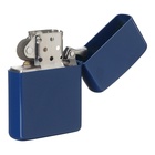 Зажигалка бензиновая «Классика», 5.5×3.5 см, синяя - Фото 2