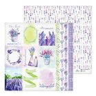 Бумага для скрапбукинга Lavender, 30.5 × 30.5 см, 180 г/м - Фото 1