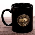 Кружка с бляхой «Лучший водитель», 300 мл - Фото 1