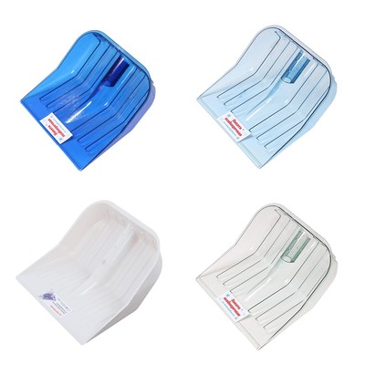 Ковш лопаты для уборки снега, 430×420 мм, поликарбонат, без планки, тулейка 36 мм, МИКС