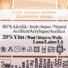Пряжа "Angora Gold Batik" 20% шерсть, 80% акрил 550м/100гр (1986) - Фото 3