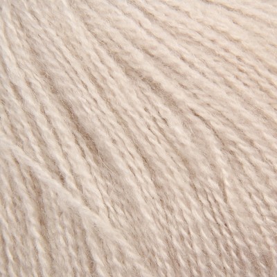 Пряжа "Angora real 40" 60% акрил, 40% шерсть 430м/100гр (599 слоновая кость )