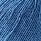 Пряжа "Jeans" 55% хлопок, 45% акрил 160м/50гр (17 синий) - Фото 4