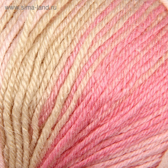 Пряжа "Baby Wool Batik" 40% шерсть, 40% акрил, 20% бамбук 175м/50гр (4397) - Фото 1