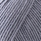 Пряжа "Cotton Gold" 55% хлопок, 45% акрил, 330м/100гр (87 угольный серый) - Фото 3