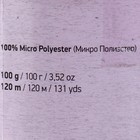 Пряжа "Dolce" 100% микрополиэстер 120м/100гр (745 молочный) МИКС - фото 8347440