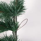 Искусственная ёлка настенная «ЕлкиТорг. Сказка», 120 см, d нижнего яруса 80 см, 162 ПВХ ветки отгибаются - фото 52534423