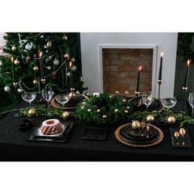 Венок новогодний d=40 см «ЕлкиТорг. Звёздный» 90 ПВХ веток