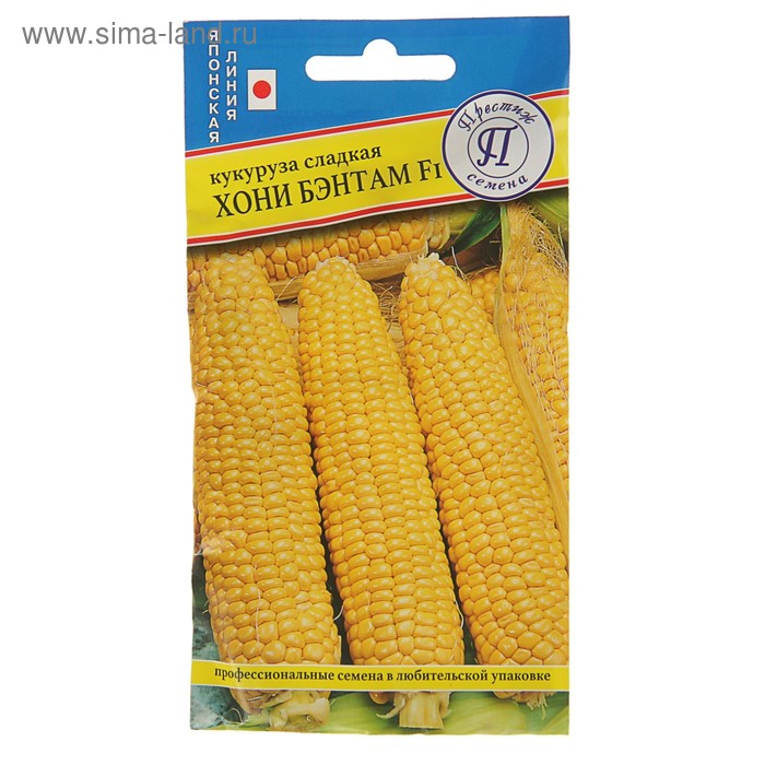 Семена Кукуруза сладкая "Хони Бэнтам 78 дней", F1, 15 шт. - Фото 1
