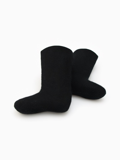 Валенки женские, цвет чёрный, размер 36 (24)