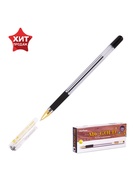 Ручка шариковая MunHwa MC Gold, узел 0.5 мм, чернила чёрные, штрихкод на ручке 2842189