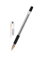 Ручка шариковая MunHwa. MC Gold, чёрный стержень, узел 0.5 мм, резиновый упор - Фото 9