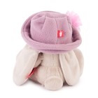 Мягкая игрушка "Зайка Ми" в шляпе с розами, 15 см - Фото 2
