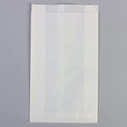 Пакет бумажный фасовочный, белый, V-образное дно 17 х 7 х 30 см - Фото 2