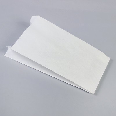 Пакет бумажный фасовочный, белый, V-образное дно 17 х 7 х 30 см