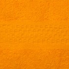 Полотенце махровое "Grace"  50х90 см, цв.оранжевый 360 гр/м2, 100% хлопок - Фото 2