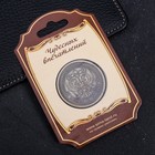 Монета со вставкой «Сургут», d= 4 см - Фото 4