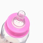 Бутылочка для кормления 3 в 1 «Чудесная малышка», в комплекте ложка и носик-поильник, 150 мл, от 6 мес., розовый - Фото 6