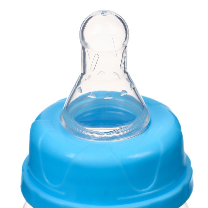 Бутылочка для кормления «Малыш», классическое горло, 60 мл., от 0 мес., цвет голубой - фото 1905429726