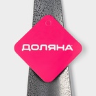 Ложка для обуви Доляна, с кольцом, металлическая, 22×5 см, покрытие антик серебро - Фото 5