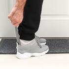 Ложка для обуви Доляна, с кольцом, металлическая, 22×5 см, покрытие антик серебро - Фото 2