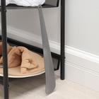 Ложка для обуви Доляна, с кольцом, 30×5 см, покрытие антик серебро - Фото 4