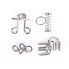 Головоломка металлическая «Загадки Эйнштейна», набор 4 шт. - Фото 2