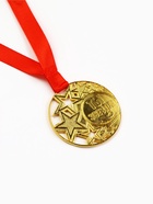 Медаль под нанесение «Ты звезда», золото, d=5 см, с лентой - Фото 2