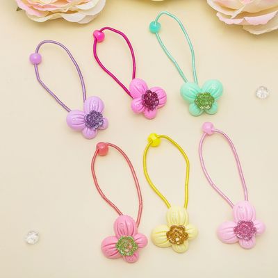 Резинка для волос "Цветочная" бабочка