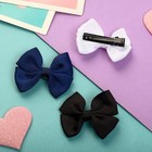 Зажим для волос «Бантик», классика, 5.5 см - Фото 2