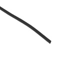 Шнурки для обуви, пара, круглые, с фиксатором, эластичные, d=3 мм, 100 см, чёрные - Фото 3