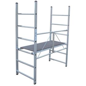 Подмости складывающиеся KRAUSE CORDA, алюминиевые, рабочая высота 2.9 м