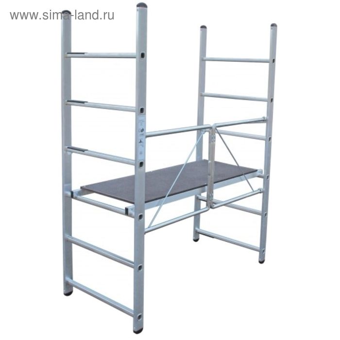 Подмости складывающиеся KRAUSE CORDA, алюминиевые, рабочая высота 2.9 м - Фото 1