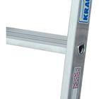 Лестница приставная KRAUSE STABILO, односекционная, рабочая высота 3.85 м, 10 ступеней - Фото 2