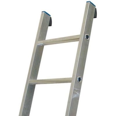 Лестница приставная KRAUSE STABILO, односекционная, рабочая высота 3.85 м, 10 ступеней