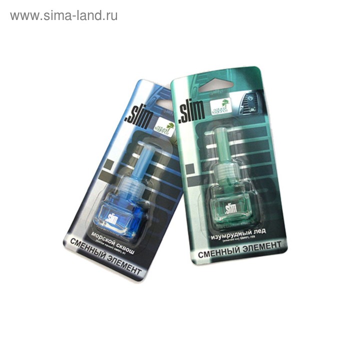 

Ароматизатор на дефлектор "SLIM" Янтарная луна, сменный блок