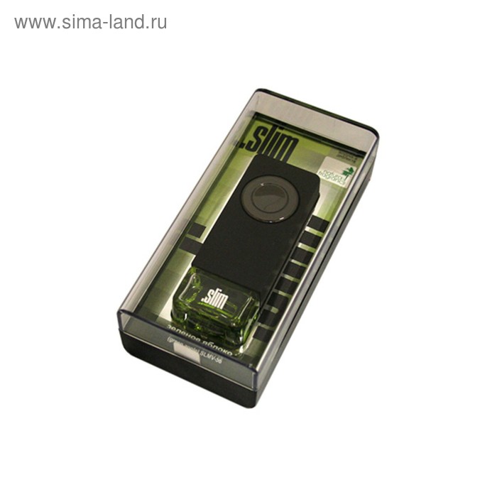 Ароматизатор на дефлектор «.SLIM» Зеленое яблоко - Фото 1