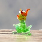 Сувенир стекло микро "Лягушка с короной" - Фото 4