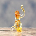 Сувенир стекло микро "Слон сидит" 3х2х1 см  МИКС - Фото 3