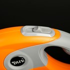 Рулетка DIIL, 5 м, до 40 кг, лента, прорезиненная ручка, оранжевая с серым - фото 8649892